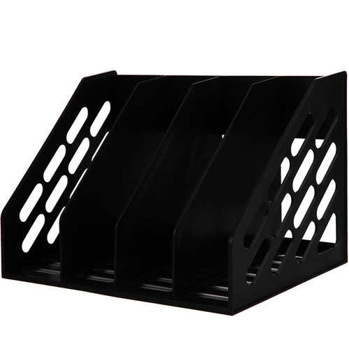 Deli 9840 four-column integrated file column four-link file rack file holder data storage basket office stationery supplies