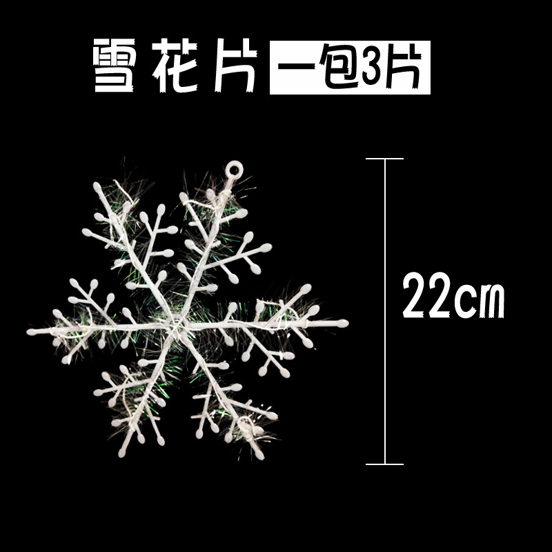 雪花片22CM