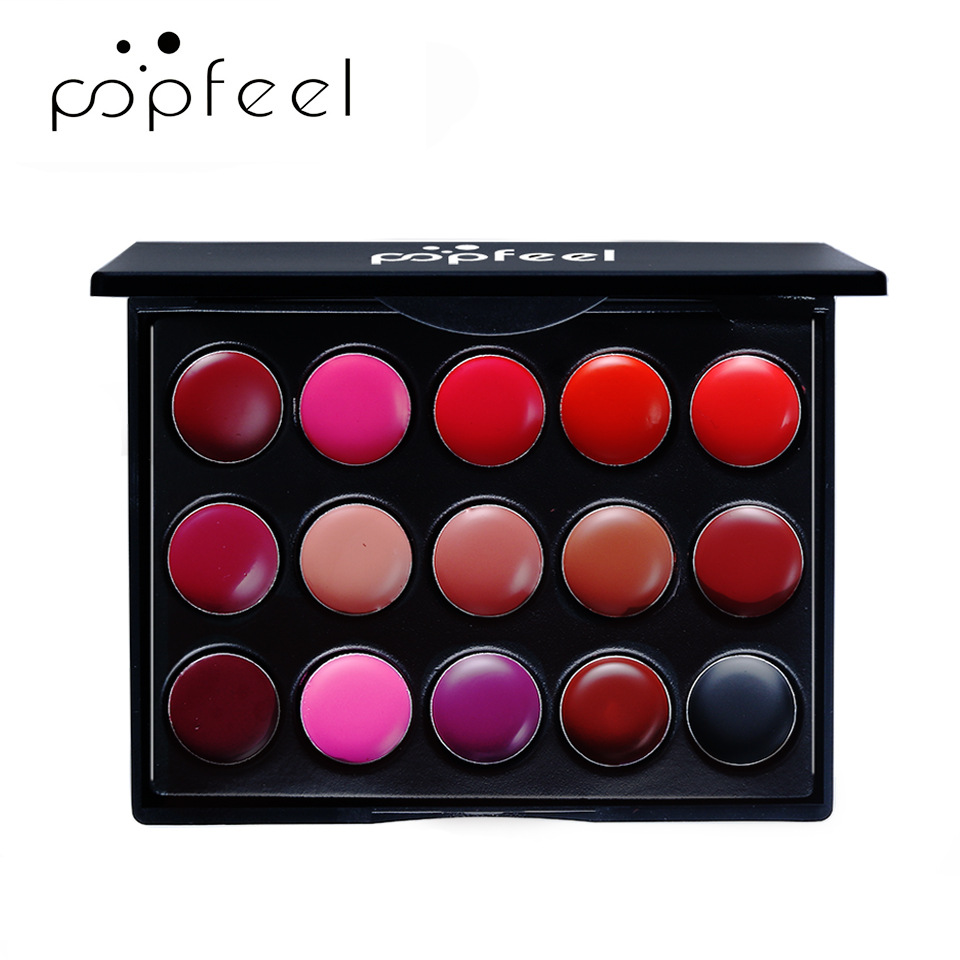 POPFEEL 15 Color Lip Gloss Mini New Make...