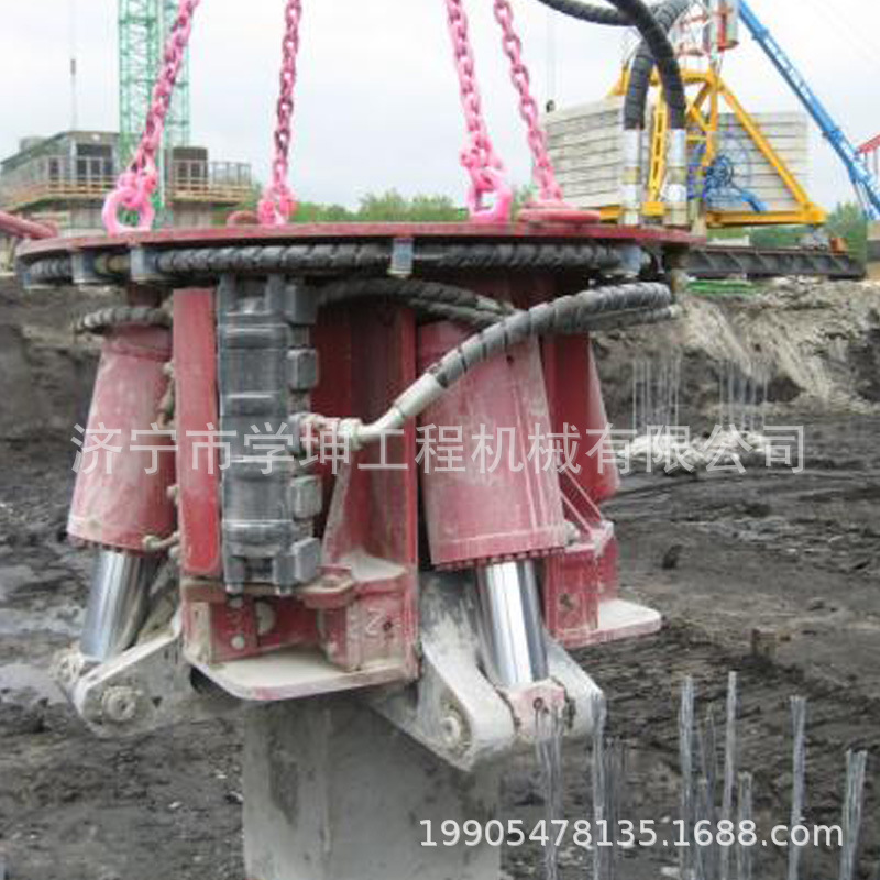 破桩机 圆形桩 方形桩 拔桩设备 抗拔桩清理机