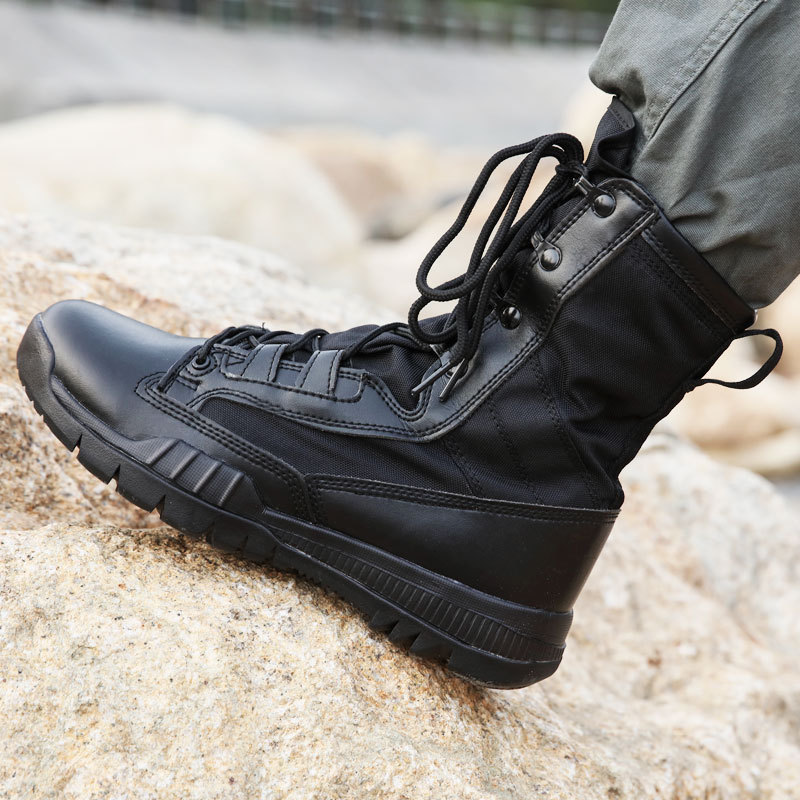 Factory direct cross-border large size combat boots Amazon special forces outdoor shoes men's ultra-light desert boots Martin boots