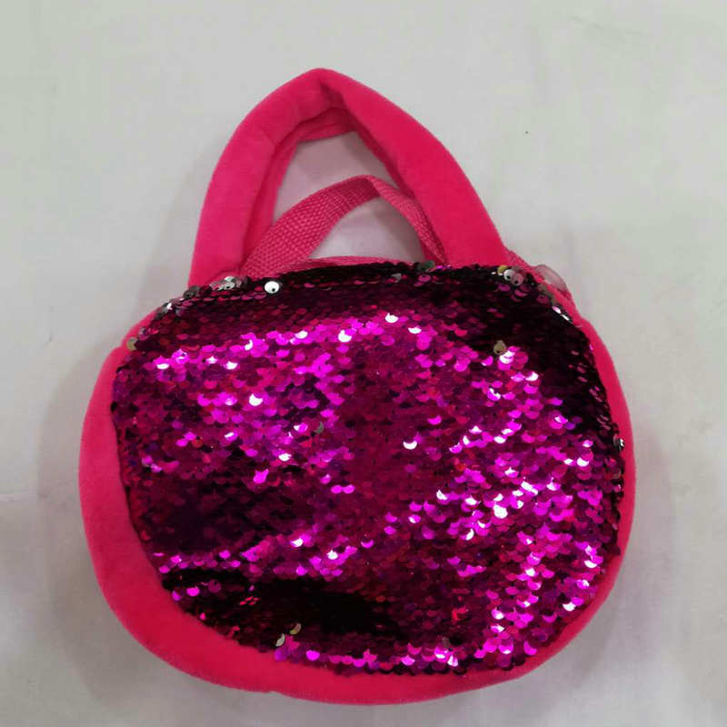 亮片手提挎包
