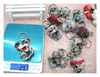Keychain, cartoon pendant, wholesale, Birthday gift