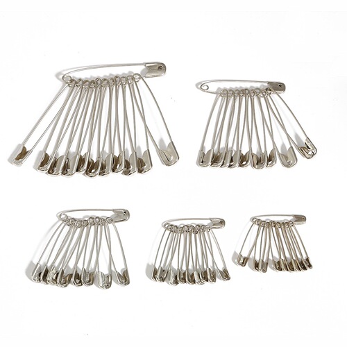 Iron pins, small pins, DIY hand-knitted sweaters, sweater markings, anti-tackle pin buckle safety pins, 50 pcs