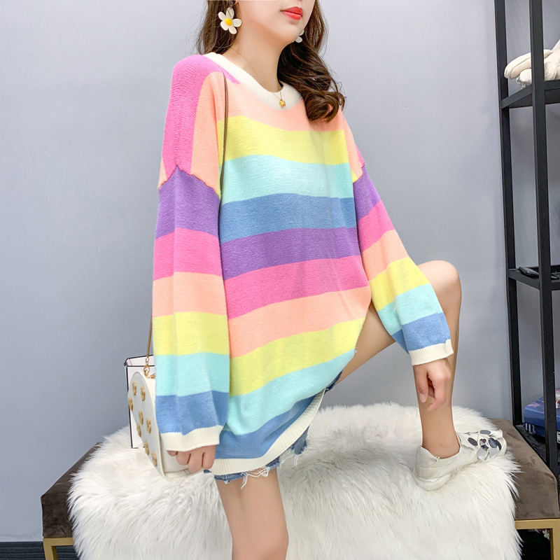 Pull femme en Fibre d acétate - Ref 3414849 Image 10