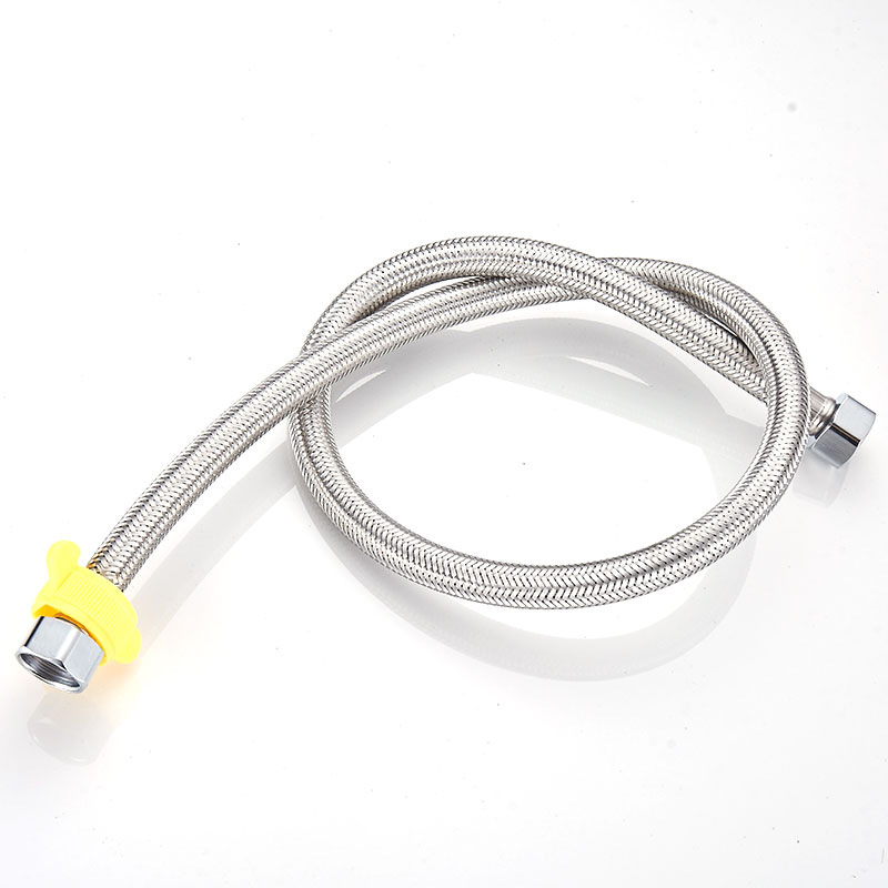 不鏽鋼編織管水龍頭馬桶熱水器高壓防暴軟管廠家直銷批發可定制