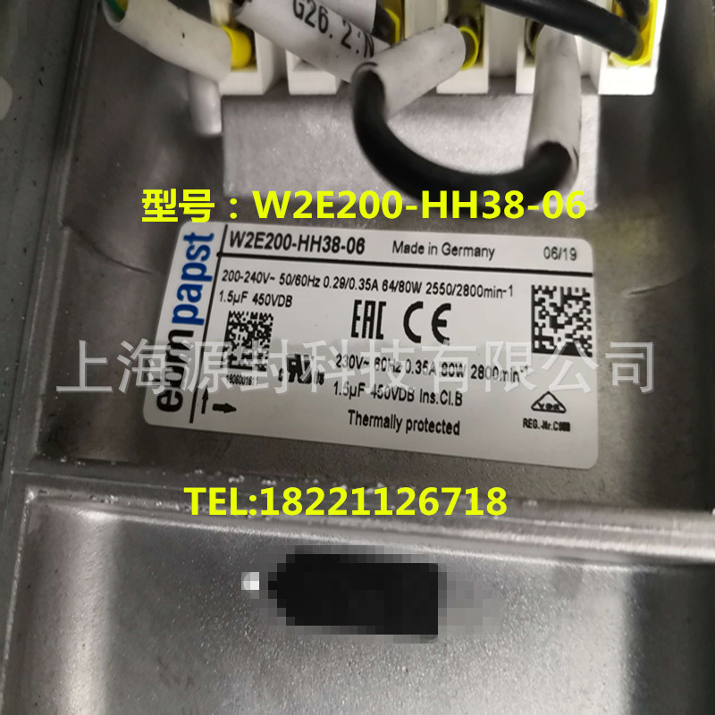 ABB变频器专供风机 德国ebm-papst  W2E200-HH38-06