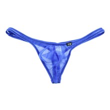 新款男士透明丁字裤性感男同志内裤网纱透气舒适男士丁字裤T裤