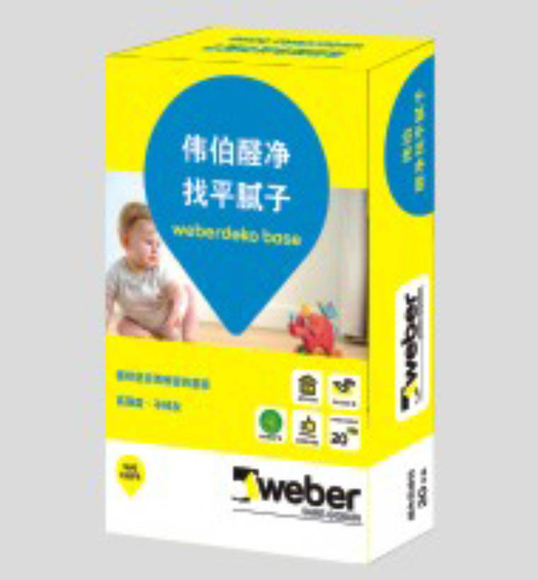圣戈班伟伯醉醛净找平腻子Weber  deko base