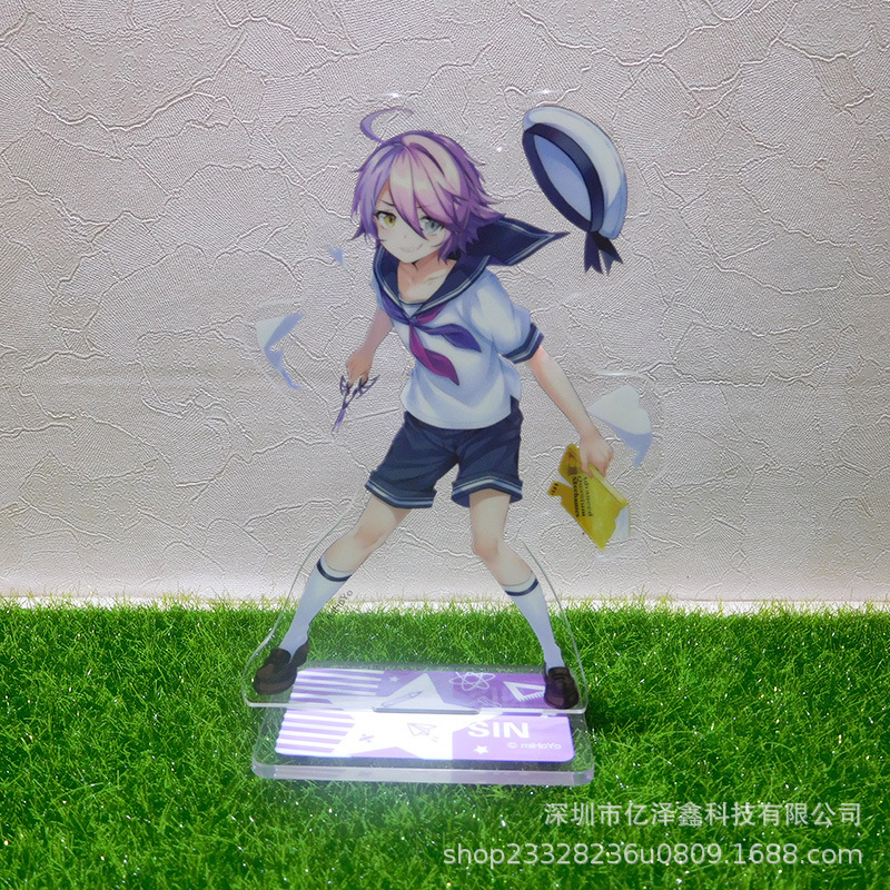 定制亚克力动漫立牌摆件 透明立牌桌面摆件 创意实用小礼品