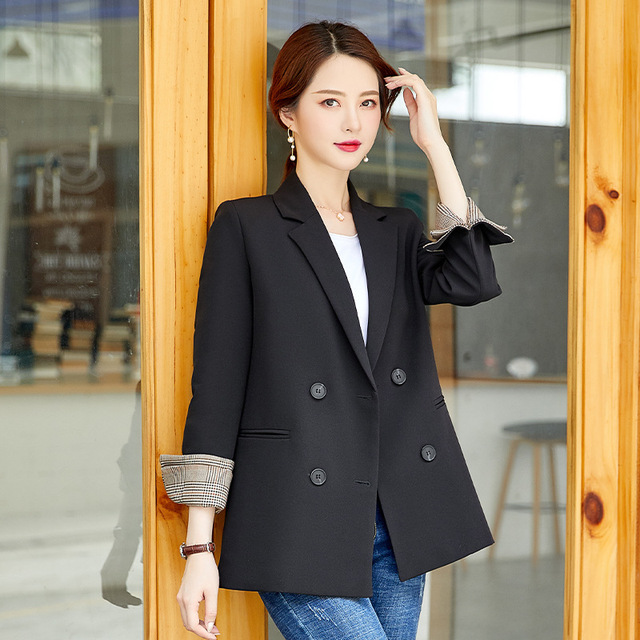 Small suit jacket fashion new spring heavy texture suit jacket