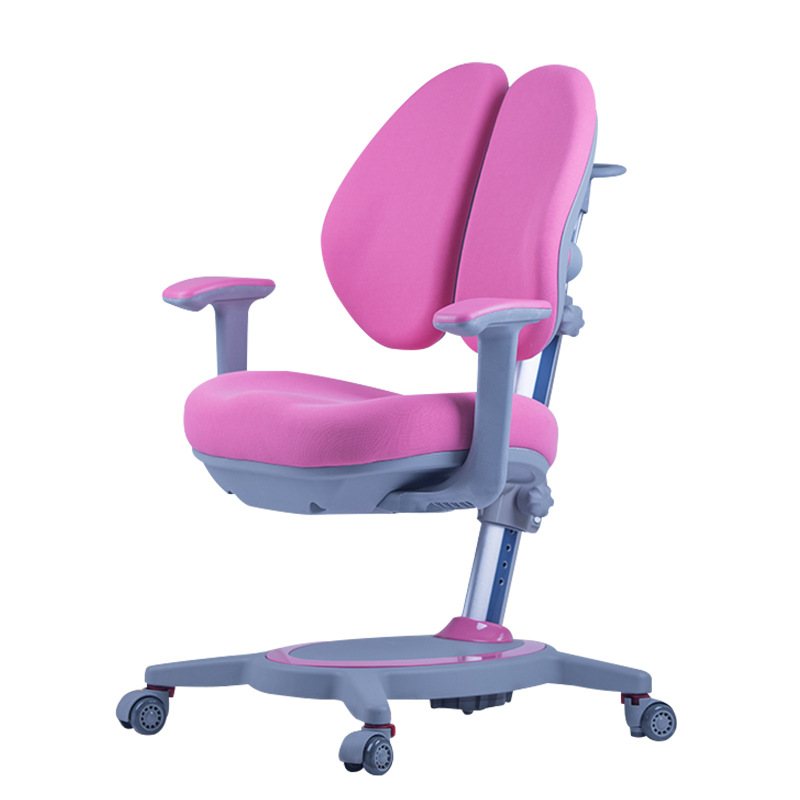 儿童学习椅家用小学生升降椅可调节靠背椅坐姿矫正椅多功能书桌椅