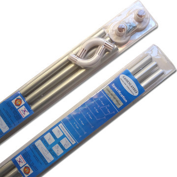 stainless steel rod. U desgin