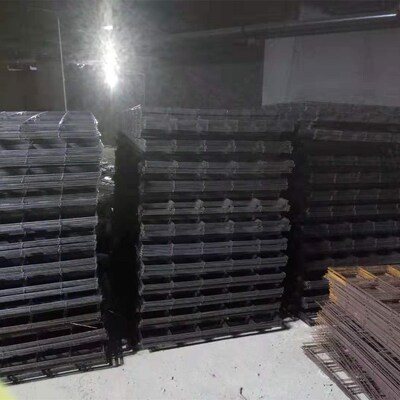 厂家直供广东省工地建筑网片黑丝防裂钢丝网片加粗抗压钢筋网片