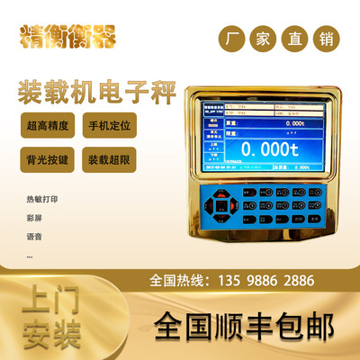 Anhui Lu&#39;an Loaders Electronic scale Railway Loading Forklift Electronic scale Price Precision forklift scale