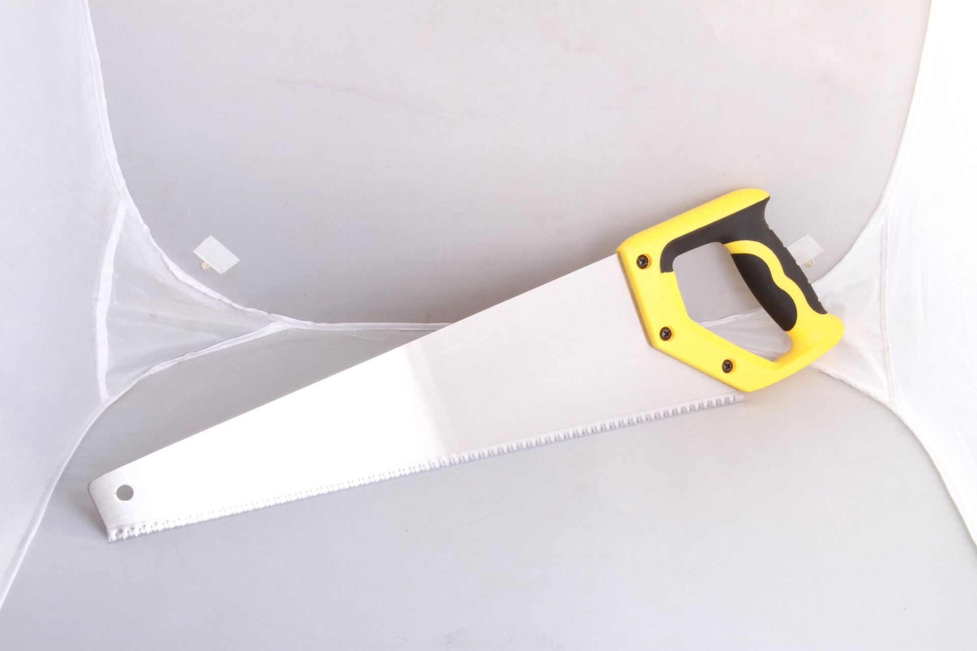 供应优质园林ABS+TPR双色塑料柄手板锯、外贸出口