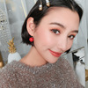 Advanced brand retro earrings from pearl, high-quality style, European style, internet celebrity