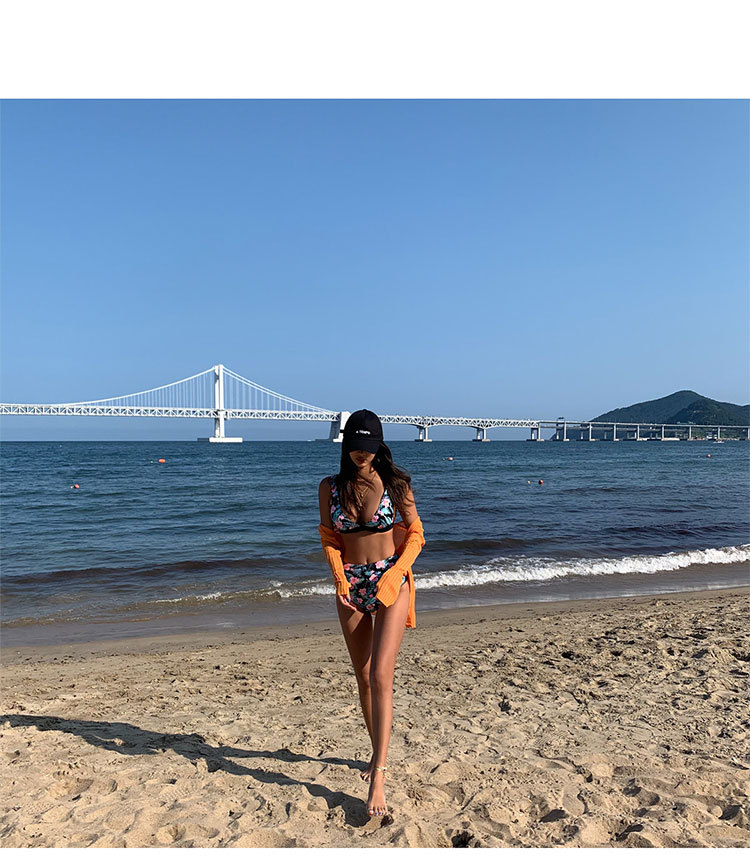 Korean Floral Bikini - Image 1