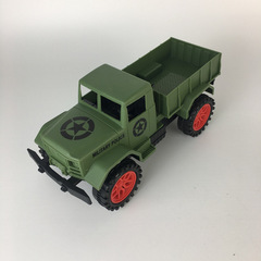 Children's Inertial Engineering Car Off-Road Car Boy Simulation Car Street Toy Military Pickup Truck Model