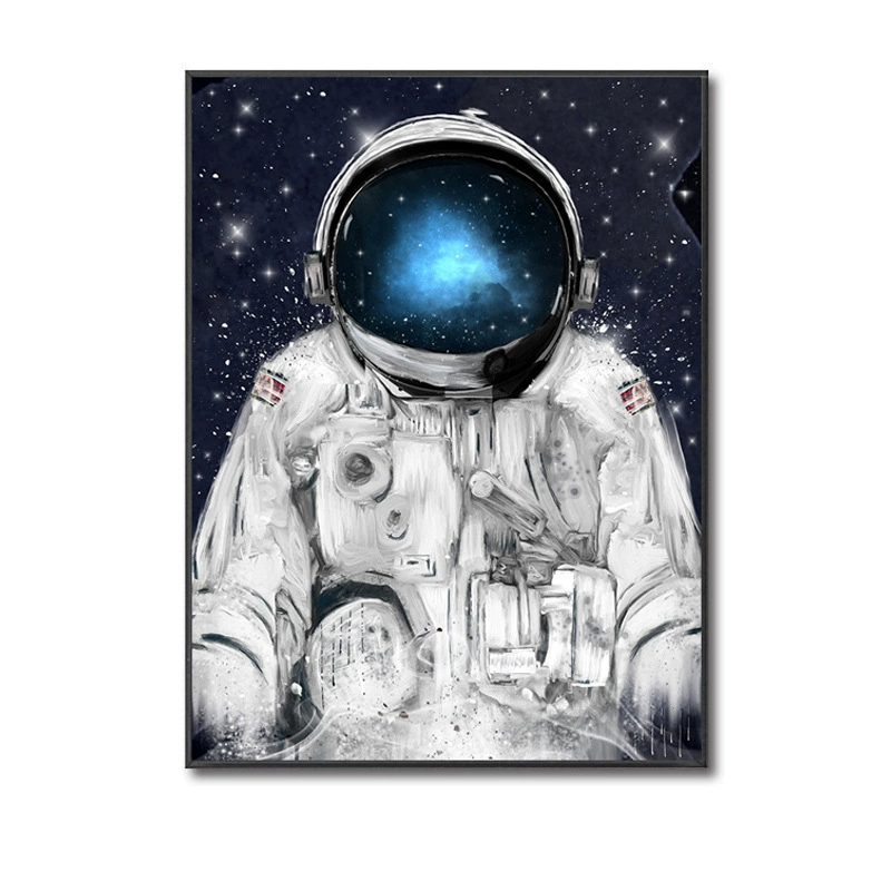 Космонавт, настенная софа для спальни, стиль скандинавский