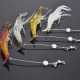 Soft Shrimp Fishing Lures 90mm 6g Sand Shrimp Baits Fresh Water Bass Swimbait Tackle Gear