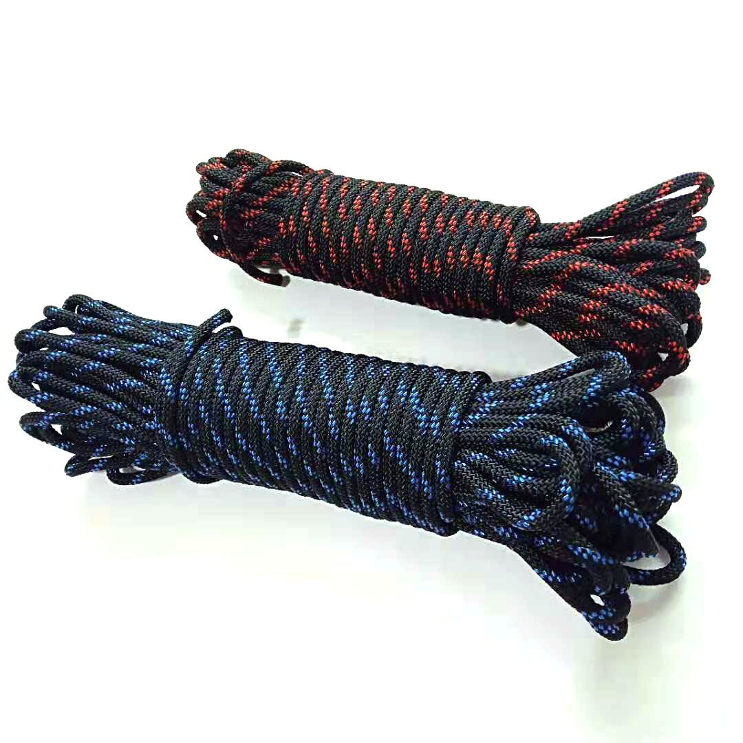 厂家生产批发5mm涤纶编织绳 安全绳 可定制