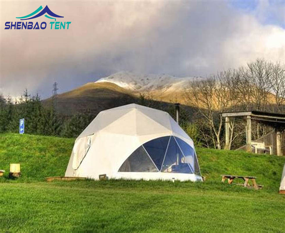 厂家定制出售6米球形住宿酒店 广州申宝野外民间酒店帐篷