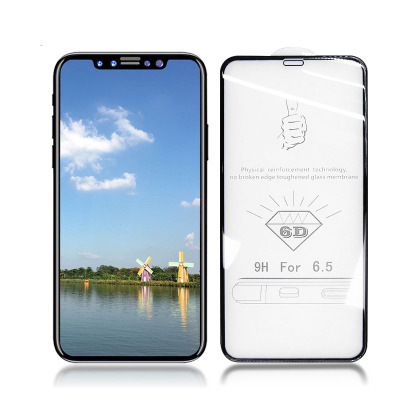 Manufactor Direct selling curved surface All inclusive dustproof Tempered resist film apply iphoneXS/XR/XS MAX 6D
