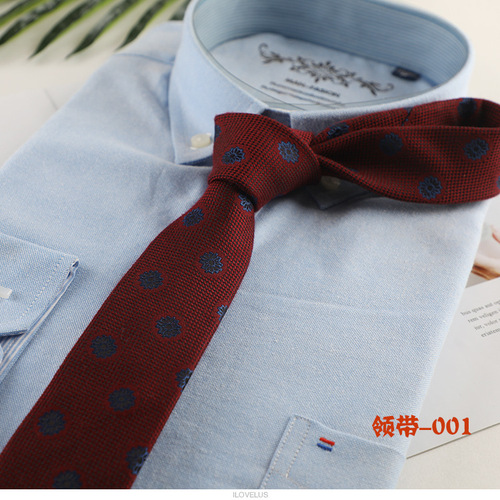韩版窄版时尚男士条纹领带休闲商务厂家批发直供