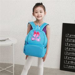Dance Bag Children's Shoulder Dance Storage Backpack Latin Ballet School Bag Girls Princess Dance Bag Printed LOGO