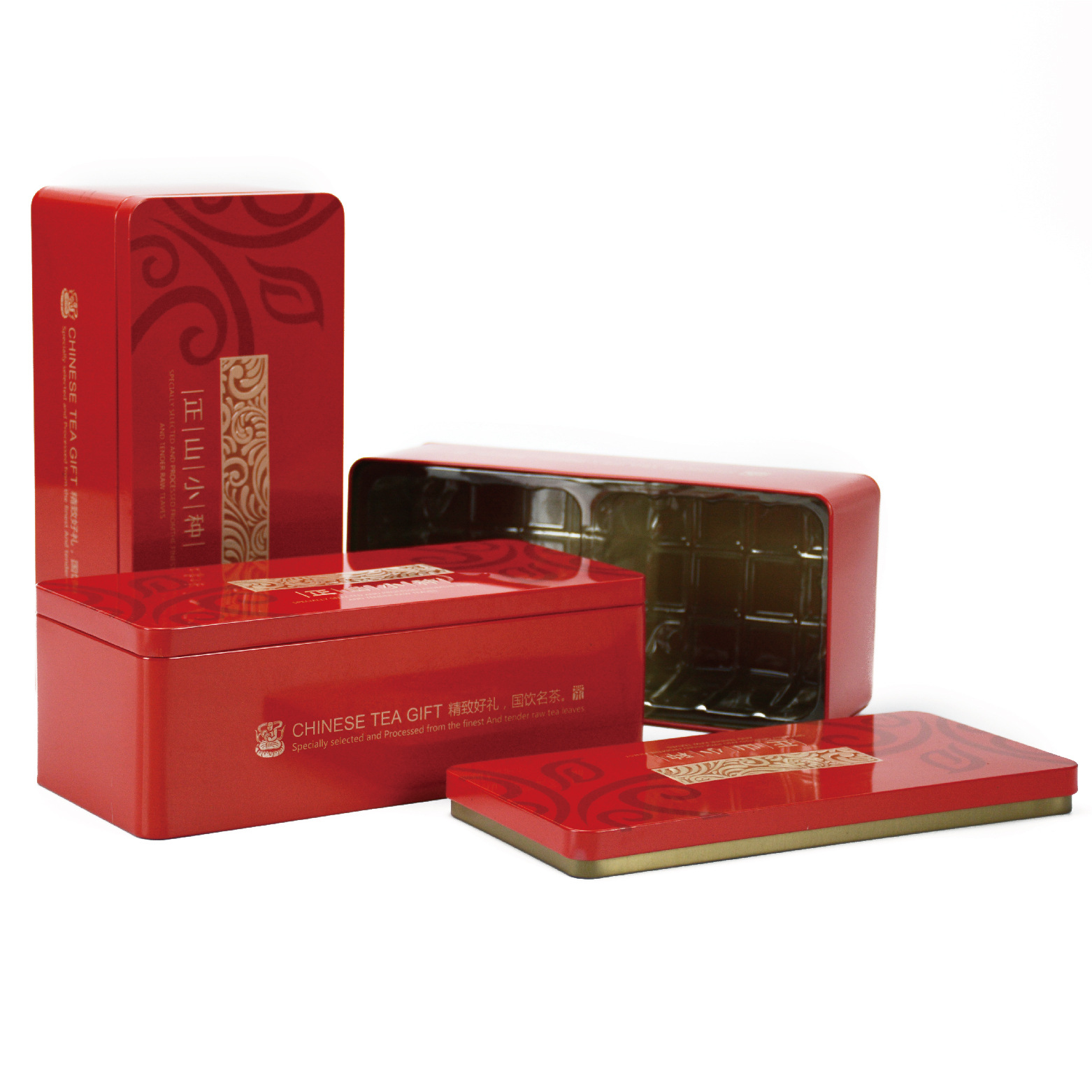 包邮 071精致好礼正山小种包装盒马口铁茶叶罐铁罐铁盒金属茶叶盒