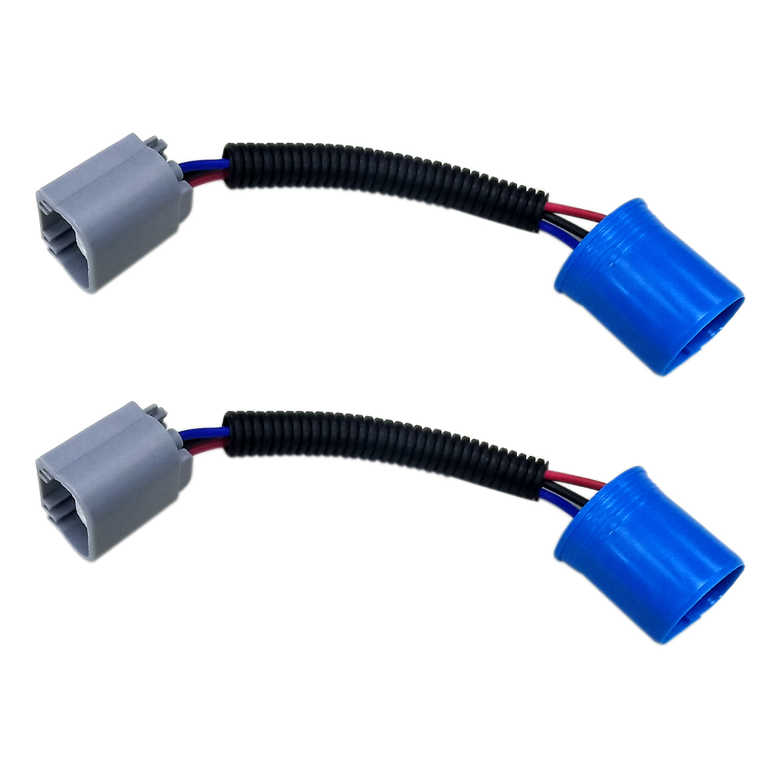 hid氙气灯厂家批发安明普-9007插头转接h13插座陶瓷座转接线|ms