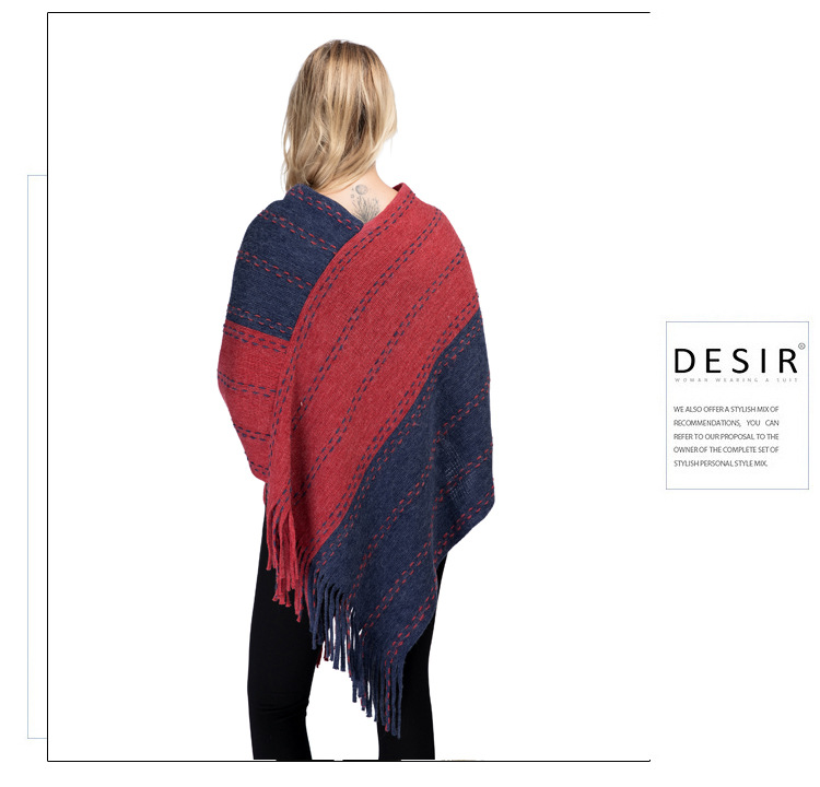 外贸现货 冬季围巾披肩女