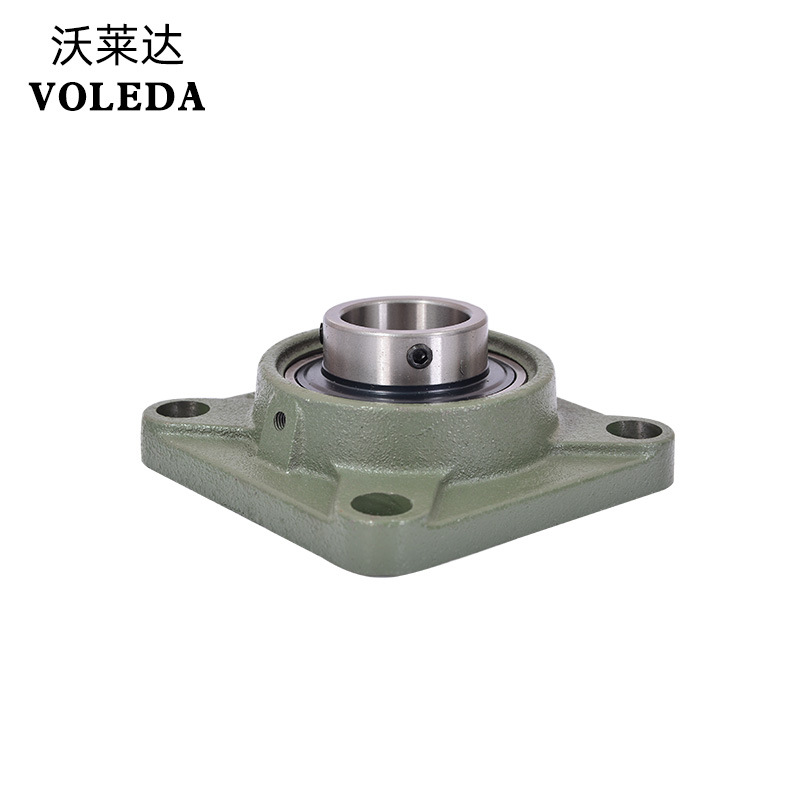 厂家直供 沃莱达UCF318运输带用 传动机械用外球面方形座轴承带座