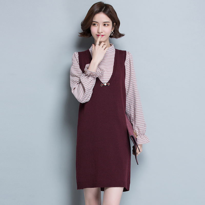 Gilet femme MOUTON CHAUD en Tricot - Ref 3316350 Image 1