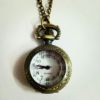 Retro glossy classic quartz small pocket watch, European style