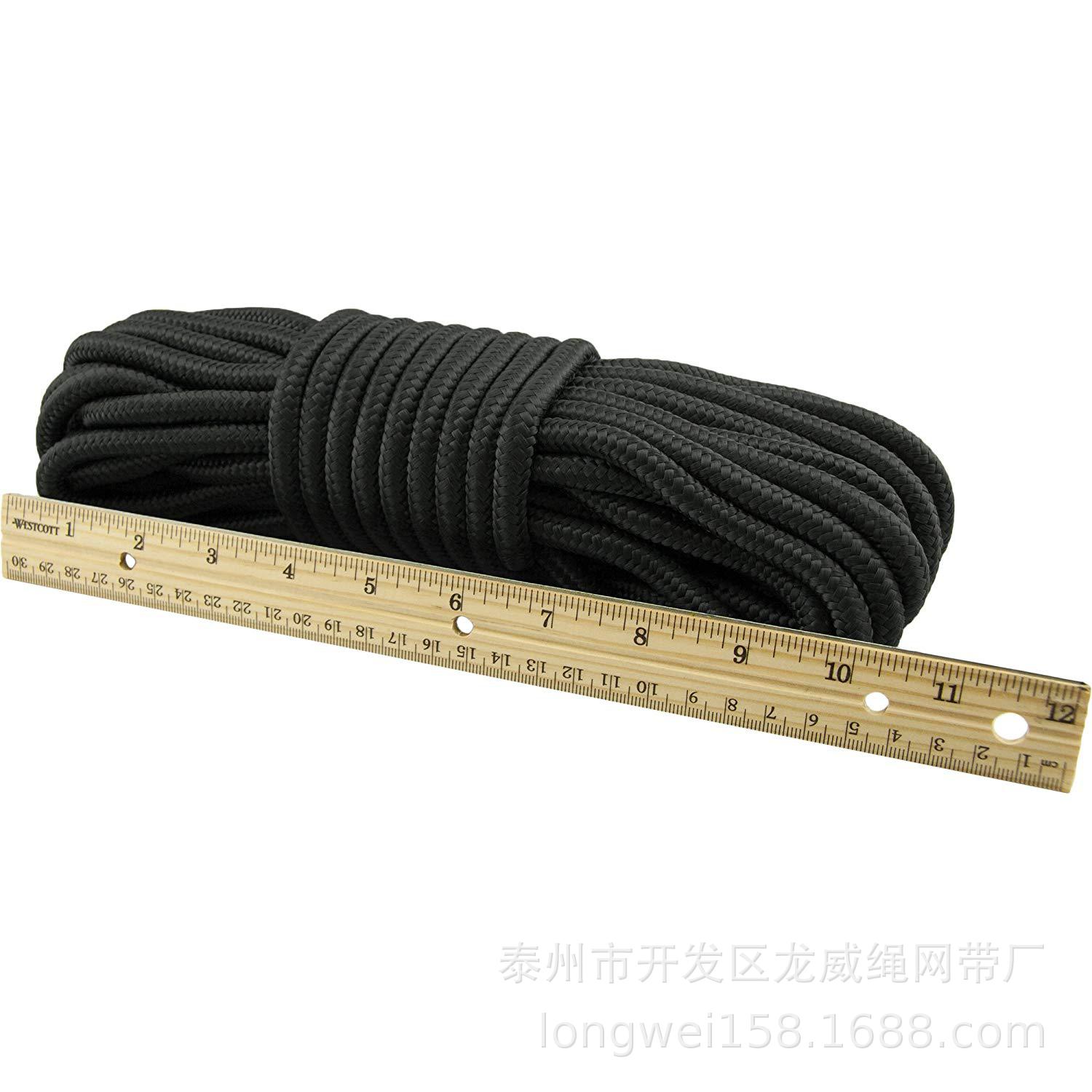 6~12mm 尼龙编织 多用途绳索 安全绳 捆绑绳 消防轻型安全绳