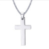 Pendant stainless steel, accessory, fashionable necklace for beloved, European style