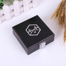 纪念币木盒包装 保护收藏盒徽章金币盒 国防服役章 厂家木盒定制