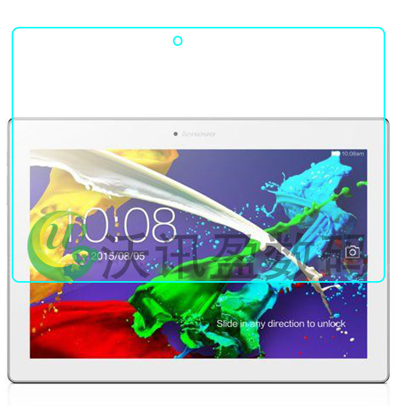 For Lenovo TAB2 A10-70LF Flat Tempered Glass Film a7600F-hv Screen Protector Film Explosion-proof
