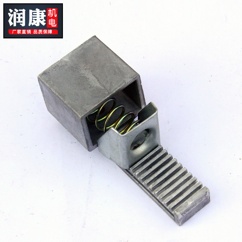 电机刷握盒刷架h型弹簧电机刷握机电车间直流电机刷握来样可定 制