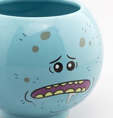 2019 Cute Emoji Cup, Mugs, Handle Blue Ceramic Cup Gift Cup Water Cup