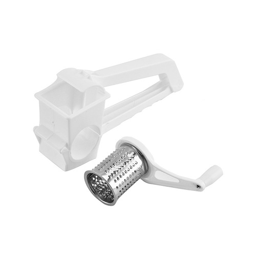 Stainless Steel Cheese Grater Hand Rotary Cheese Grater Plastic Mini Cheese Grater