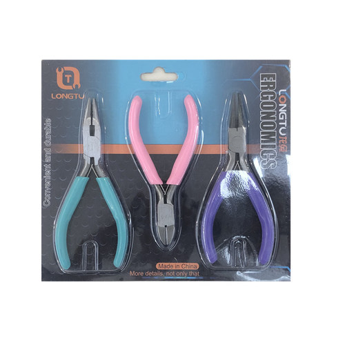 4.5-inch Mini Pliers Mini Needle-Nose Pliers Bevel Pliers Needle-Nose Pliers Round-Nose Pliers 4-inch Handmade DIY Small Pliers