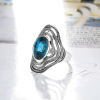 Fashionable accessory, design stone inlay, wedding ring, jewelry, wholesale