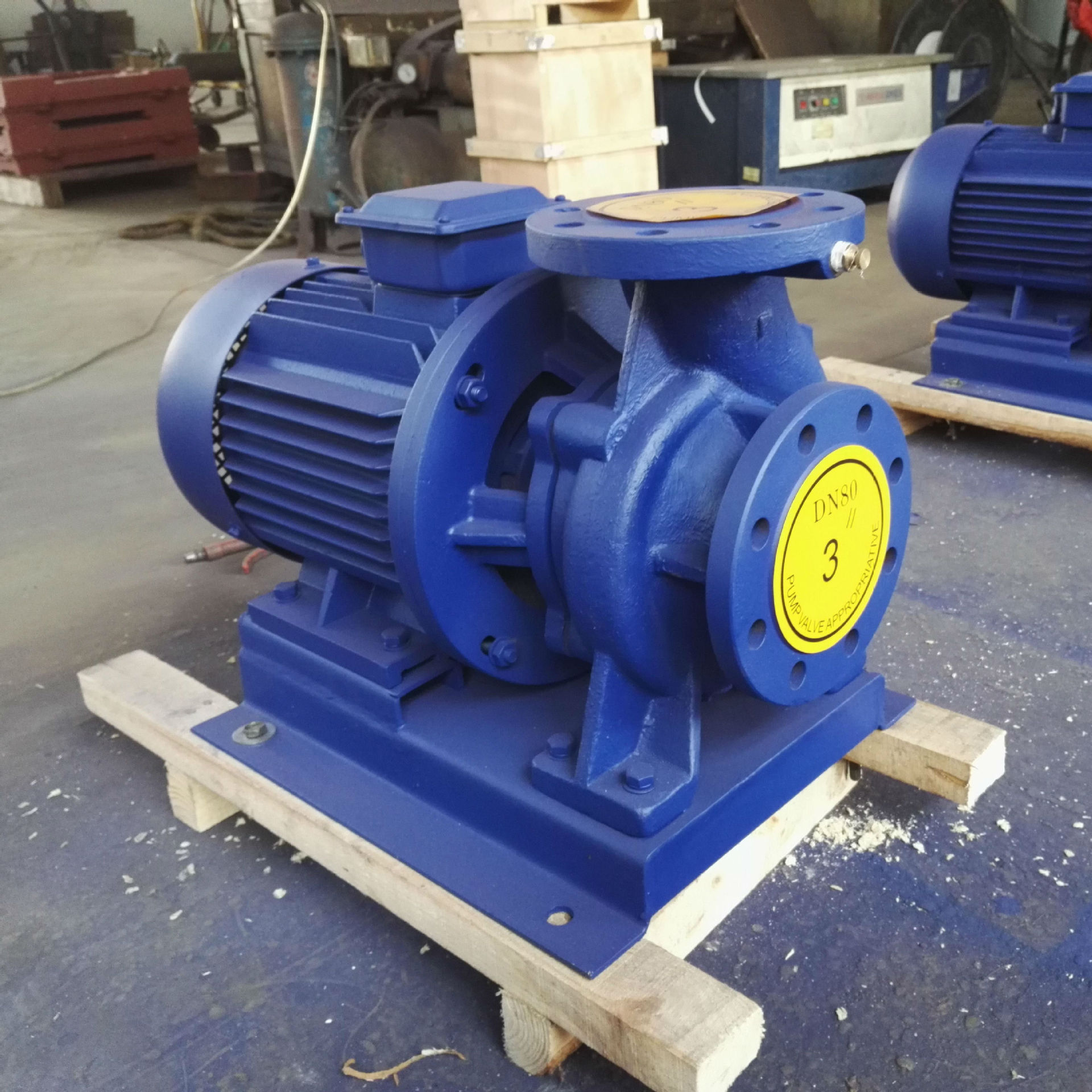 厂家供应蓝科牌ISW65-250型卧式管道离心泵