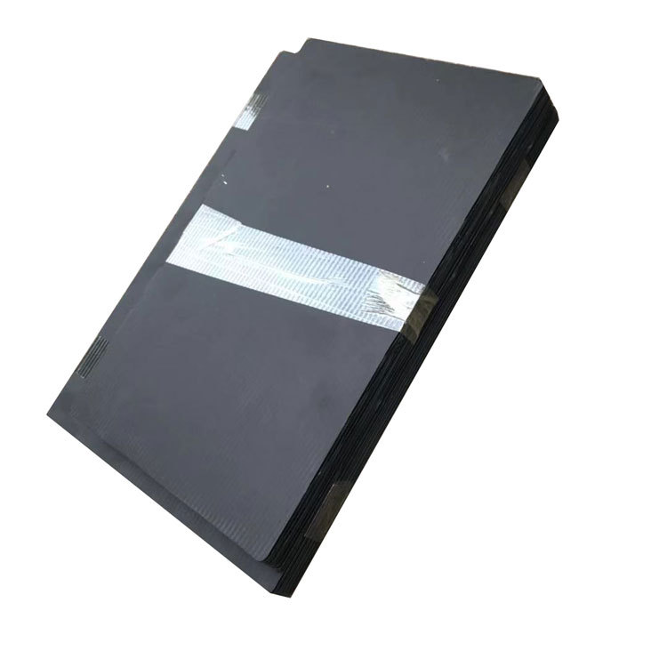 批发防静电黑色万通板平板 全新料塑胶中空板 加硬瓦楞隔板可定制