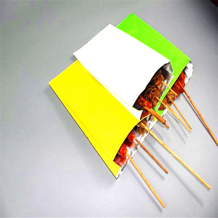 定做烧烤铝箔锡纸袋保温炸鸡汉堡袋外卖食品包装牛皮纸袋印制logo