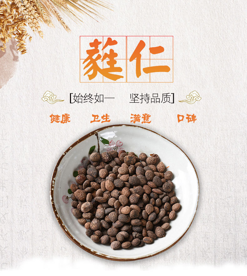Rui Ren (Prinsepia uniflora) — Dried Wild Cherry Seed for TCM Herbal Decoctions key features