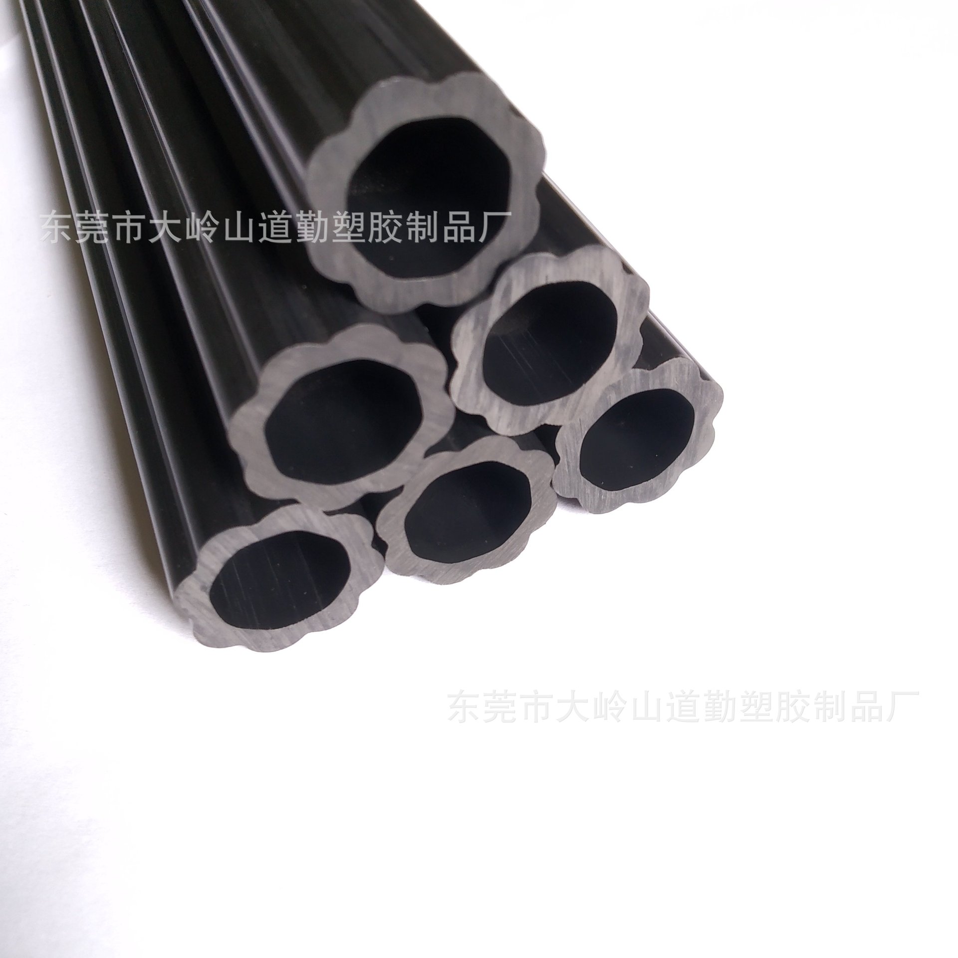 供应PVC条纹管防滑手柄套管PVC塑胶管波纹管套支撑管立柱品质保障